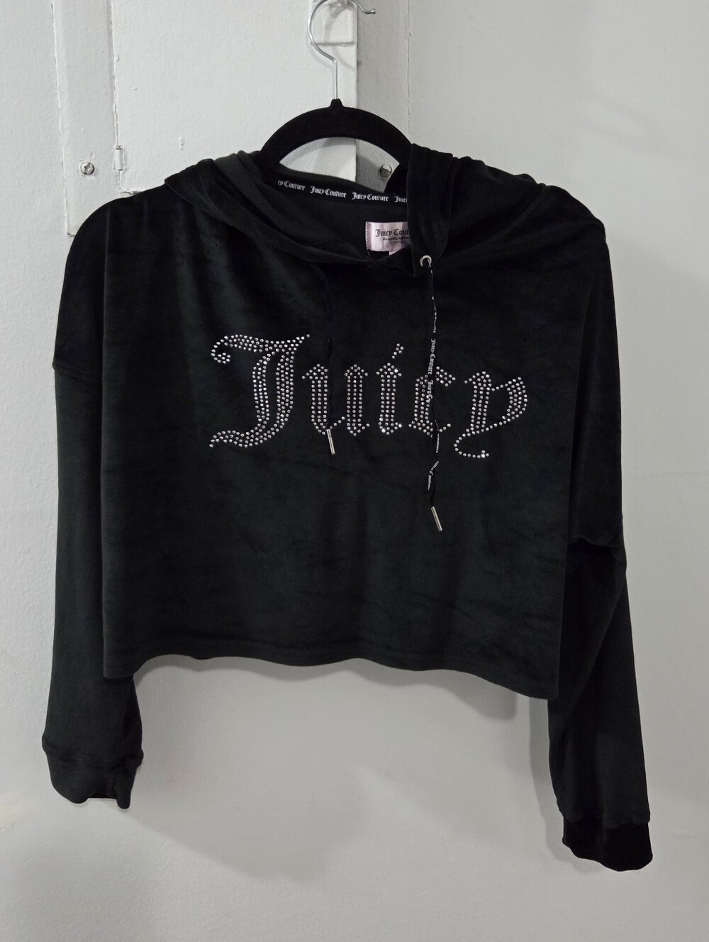 Juicy Couture Velour Crop Sweatshirt